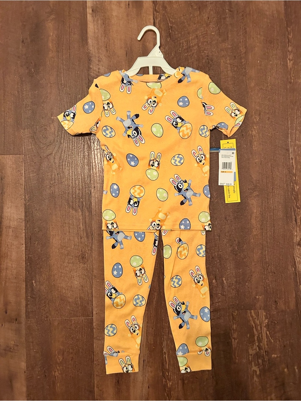 NWT Bluey Easter Pajamas Size 6